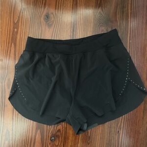 Women's Black Athletic Shorts